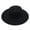 03#Black, variant on Women Men Panama Hat with Braided Rope Elegant Wide Brim Felt Fedora Caps for Daily Life Wedding Party