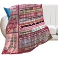 thumbnail image 2 of to My Sister Blankets,Best Sister Ever Gifts Throw Blanket with Words,Thanksgiving,Christmas,Birthday Gifts from Sister,Lightweight Blankets for Bed Sofa Livingroom 50"X40", 2 of 5