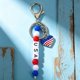 thumbnail image 5 of Acrylic Letter Beaded Keychain Pendant, 5 of 5