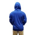thumbnail image 2 of Sans Skeleton Blue Sweatshirt With Furry Hood, 2 of 5