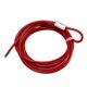thumbnail image 3 of 2m/6.56ft Cable Lockout Fish Shaped Hasp 38mm Padlock Set Stainless Steel for Chemical Industry Electric Power, 3 of 5