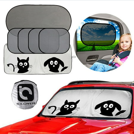 Pet Auto Windshield Sun Shade for Car, iClover 59