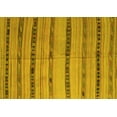 thumbnail image 1 of Ahgly Company Machine Washable Indoor Rectangle Southwestern Yellow Country Area Rugs, 2' x 5', 1 of 4