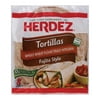 Herdez Tortillas Flour - Fajita Style, Whole Wheat - Case of 12 - 16 Oz,