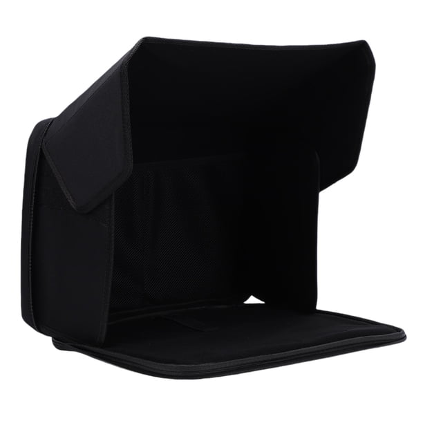 Sombrilla Para Ordenador Portátil De Privacidad, Bolsa Ligera Y Plegable Para Sombrilla Para Trabajar Fuera De La Computadora, Capucha De Privacidad De Poliéster De 14,6x10,6