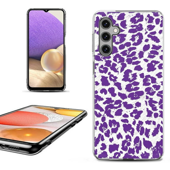 OneToughShield ® for Samsung Galaxy A14 5G Phone Case, Fashion Cover Case - Cheetah Purple