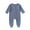 Blue1, variant on ameIAEA Baby Boys Girls Sleep Footie Unisex Infant Footies Pajamas Newborn Long Sleeve Romper