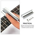 thumbnail image 4 of WHAMVOX 5pcs Guitar Tone Bar Stainless Steel Durable Guitar Slide With Finger Picks For Enhanced Sound And Sustain, 4 of 7