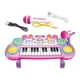 thumbnail image 1 of Teclado de piano de juguete de 24 teclas con micrófono, juguete educativo para la enseñanza temprana de la música. Rosado, 1 of 9