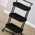 thumbnail image 1 of Tier Utility Rolling Cart,Heavy Duty 3 Tier Rolling Storage Organizer Craft Art Storage Cart Trolley Maximized Efficiency, 1 of 4