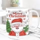 thumbnail image 1 of Taza navideña inflada con diseño de muñeco de nieve, taza de Papá Noel inflada de 15 oz y 11 oz., 1 of 5
