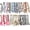24pcs, variant on Women's 24-Count Fade-Proof Silk-Like Multifunctional Fashion Accessories Set Neck Scarf Wraps Headbands Hair Tie