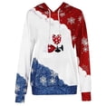thumbnail image 1 of Sudaderas Navideñas de Cuello Redondo Para Mujer, Blusa de Manga Larga Con Estampado Navideño Informal A La Moda, Jersey de Bolsillo, Sudaderas Con Capucha, Tops Odeerbi  ODB199125, 1 of 5