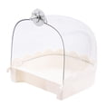 thumbnail image 4 of Baño para Pájaros, Bañera para Pájaros, Cuenco de Agua, Ducha para Pájaros, Fácil de Instalar, Bañera para Loros, Periquitos, Cacatúas, Pájaros Pequeñ, 4 of 7