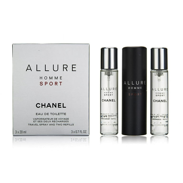 Allure Sport by Chanel for Men, Eau De Toilette Spray, 3.4 Ounce
