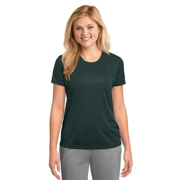 Port & Company Essential Performance playera para mujer, verde oscuro, XXL Puerto & Compa??a LPC380