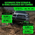 thumbnail image 6 of Rhino USA 20' Tow Strap & D-Ring Shackle Set Combo, 6 of 7