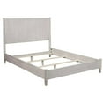 thumbnail image 6 of Allora Mid Century Modern Wood Standard King Panel Bed in Gray, 6 of 6