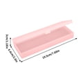 thumbnail image 2 of Translucent Frosted Pencil Case Multi Functional Large Capacity Storage Pen Case Organizer, Portable School Office Desk Supply Holder, For Students Office Workers Travel Organization, 2 of 4