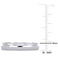 thumbnail image 4 of Ladies 4mm Polished Finish Wedding Band in 14k White Gold, 4 of 6