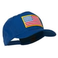thumbnail image 5 of American Flag Patched High Profile Cap - Royal OSFM, 5 of 5