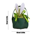 thumbnail image 2 of Darzheoy Easter Bucket Eggs Toy Handbags Basket for Kid Gift Bag Personalized Candy Bag Easter Rabbits Ears Leather Bucket Rabbits Style Party Decoration Gift Bag, 2 of 6