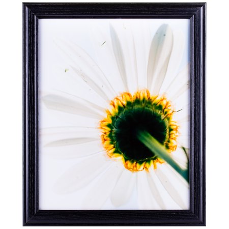 Craig Frames Wiltshire 236, Simple Black Hardwood Picture Frame, 4 x 10 Inch