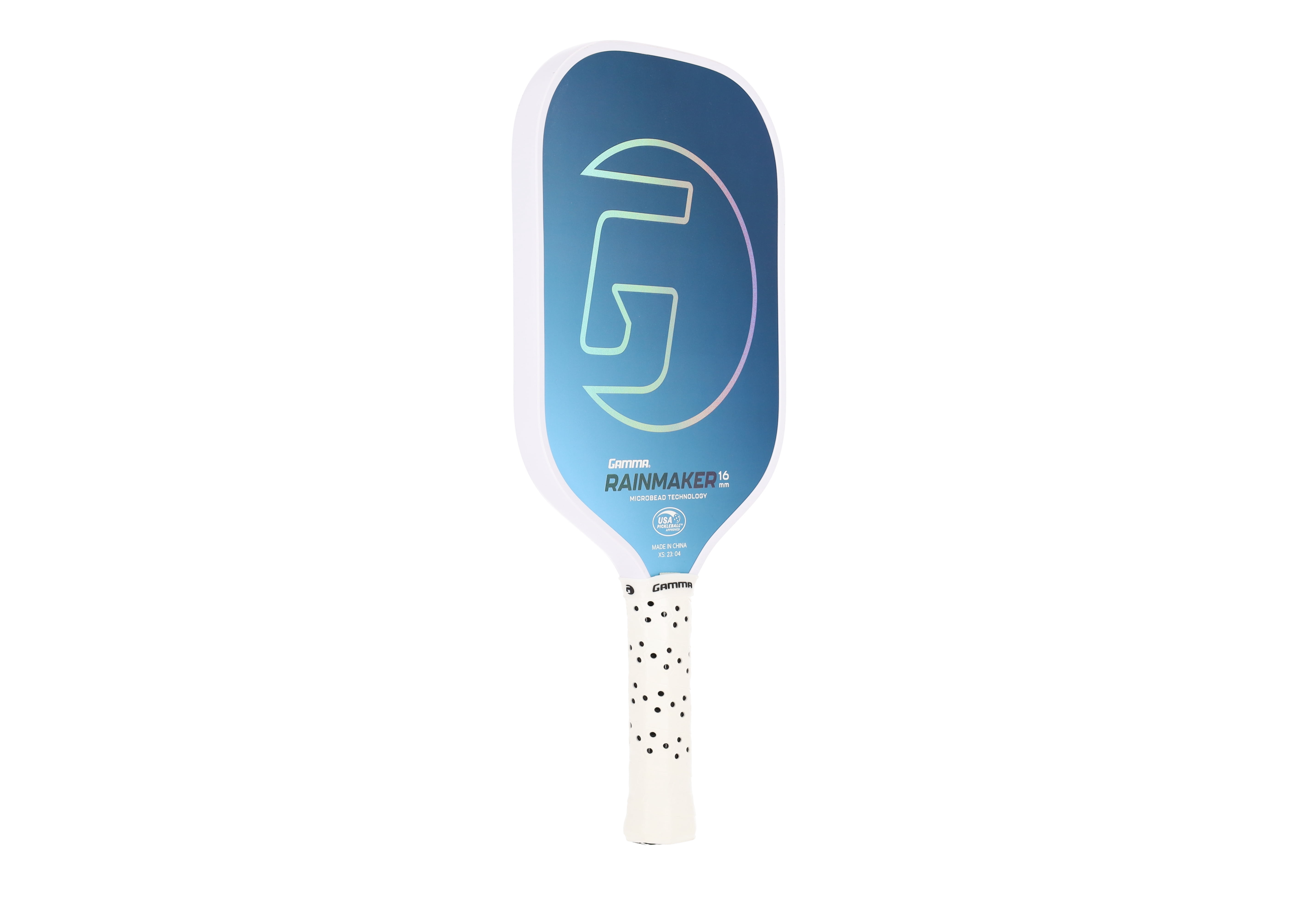 GAMMA Rainmaker 16 Microbead Pickleball Paddle - Blue