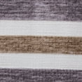 thumbnail image 3 of Fabric Mart Direct Purple, Beige Jacquard Velvet Fabric By The Yard, 54 inches or 137 cm width, 12 Continuous Yards Beige Jacquard Fabric, Chenille Stripes, Upholstery Drapery Curtain Wholesale Fabric, 3 of 8