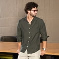 thumbnail image 6 of Breezy Wrinked Relaxed Shirt, 6 of 9