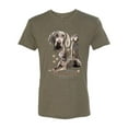 thumbnail image 2 of If It's Not a Weimaraner It's Just a Dog Gift | Mens Dog Lover Premium Tri Blend T-Shirt, Military Green, 2XL, 2 of 3