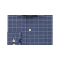 thumbnail image 3 of Tommy Hilfiger Men's Classic Fit Flex Supima Check Dress Shirt Blue Size 17-32/33, 3 of 3