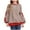 A02-Red, variant on Xyant Sweatshirts for Teen Girls Trendy Preppy Back to School Striped Baggy Cute Casual Y2K Pullover Crewneck Oversized Long Sleeve Top (Green,8-9 Years)