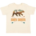 thumbnail image 3 of Inktastic South Dakota Vacation Bear Silhouette Boys or Girls Toddler T-Shirt, 3 of 5