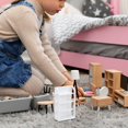 thumbnail image 7 of Jiibva 1:12 Scale Rack Dollhouse Accessories Book Shelf Miniature Furniture 4 Tier Bookcase Storage Shelf Shooting Props Desktop Decor, 7 of 7