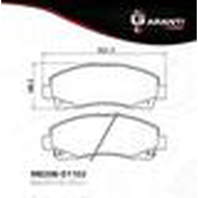 Balata Garanti Para Honda Ridgeline 2006 - 2011 (Garanti)