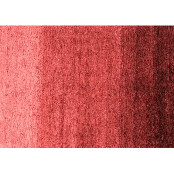 Ahgly Company Machine Washable Indoor Rectangle Abstract Red Modern Area Rugs, 5' x 8'