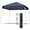 Dark Blue, variant on Canopy Tent, Pop Up Canopy Outdoor Instant Tent Slant Legs with Carrying Bag, Portable Gazebo Shelter for Patio Deck Garden and Beach - Canopy Cover