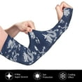 thumbnail image 3 of Uemuo Dragon Printed Arm Sleeves, Cooling UV Sun Protection Sports Compression for Men/Women, 3 of 8