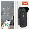 thumbnail image 2 of Door Lock, Tuya Smart lock Waterproof Fingerprint Double Rim Lock APP Card Digital Code Electronic Smart Door Lock ,Easy to Install, 2 of 6