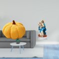 thumbnail image 2 of Cojín de sofá con forma de calabaza de Halloween y adorno de mesa acrílico 2D para decoración festiva de dormitorio y chimenea en el hogar durante las, 2 of 8