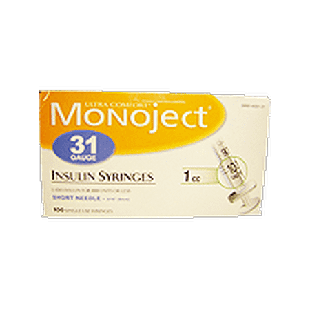 Pharmacy Syr Ins Monoj 1cc 31g Ct100 Sd