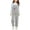Grey, variant on 4th of July Pants for Girls American Flag Dinosaur Print Overalls Teens Summer Straight Leg Patriotic Jumpsuit