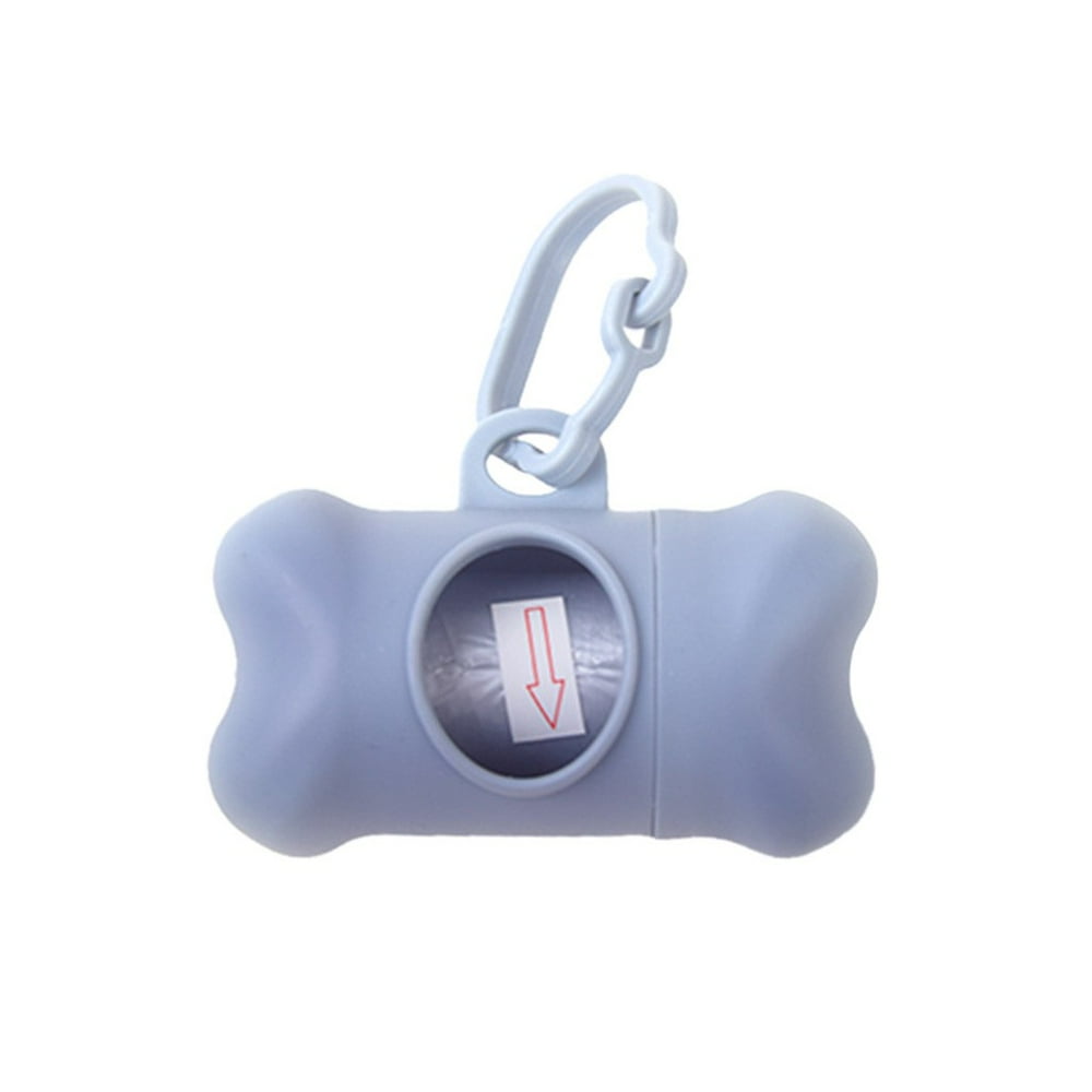 New Pet Portable Shape Pill Dispenser Dog Poop Box Garbage Bag Holder