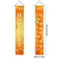 thumbnail image 3 of Thanksgiving Door Couplets Set, Fall Decor Outdoor Indoor Home Decor Accents, Pumpkin Maple Leaf Turkey Door Hanging for Entryway, Home, Holiday Decor, 3 of 7