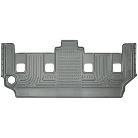 Husky by RealTruck 2nd Seat Floor Liner Compatible with 08-18 Town & Country/Grd Caravan StowNGo Compatible with select: 2008-2020 Dodge Grand Caravan, 2008-2016 Chrysler Town & Country