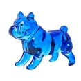 thumbnail image 4 of Estatua de bulldog francés, estatua de animal, arte coleccionable moderno, artesanía, decoración del hogar, perro azul, 4 of 9