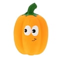 thumbnail image 1 of 1 juguete con forma de calabaza, chirriador, juguete de entrenamiento para mascotas, juguete de látex para mascotas., 1 of 5