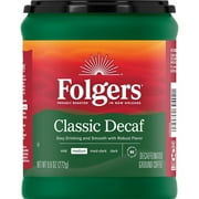 Folgers Classic Decaf Medium Roast Ground Coffee - 9.6 oz (Packaging May Vary)