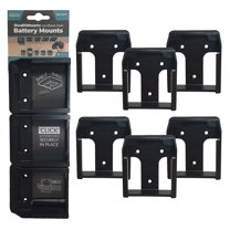 StealthMounts Black Battery Mounts for Makita 40v XGT 6 Pack